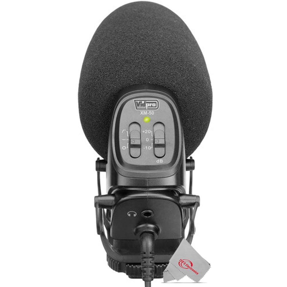 Vid pro  
XM-50  
+20 dB  
0 dB  
-10 dB  
EDS Electronics