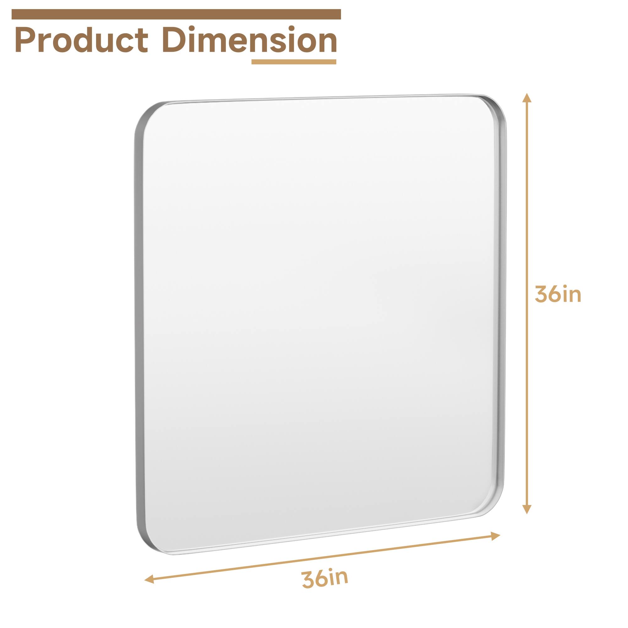 Product Dimension: 36in x 36in