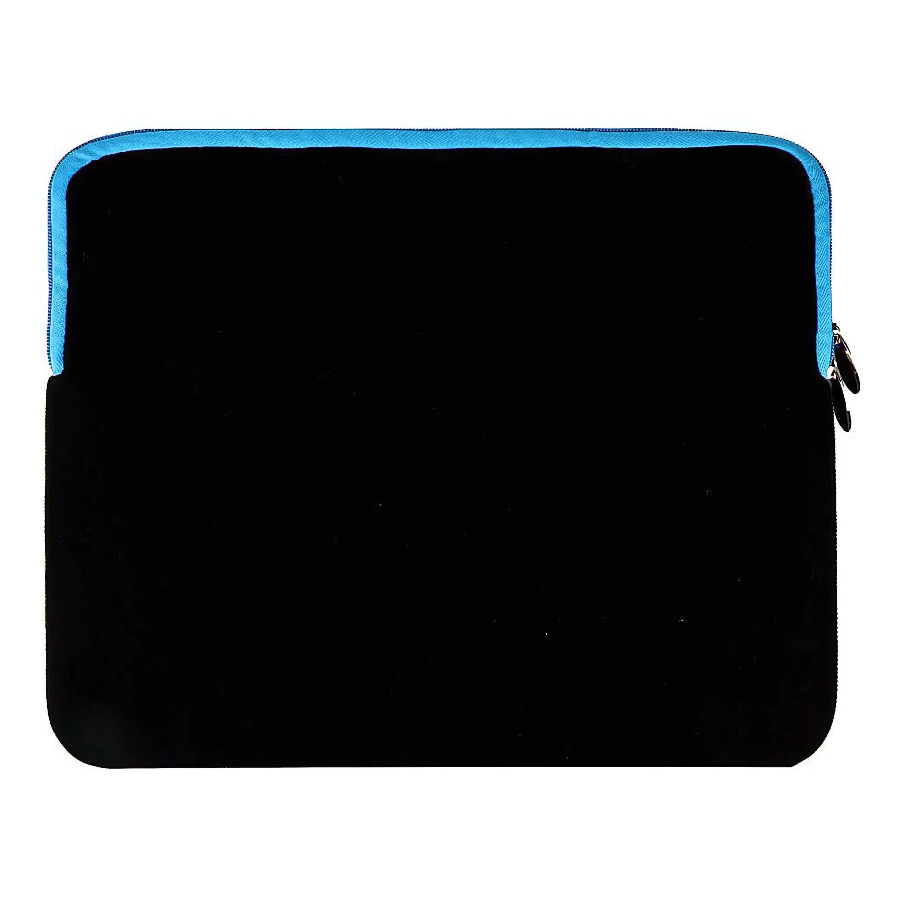 Angle. Kitcheniva - Laptop Neoprene Sleeve Case Carry Bag For 15" Laptop Black/Blue - Black/Blue.