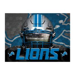Sporticulture - Detroit Lions 18" x 24" 3D Facemask Puzzle - Multicolor