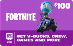 Fortnite - $100 Gift Card - Powered by the Epic Games Store [Digital] - Front_Zoom
