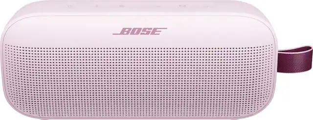 Front. Bose - SoundLink Flex (2nd Gen) Portable Bluetooth Speaker with Waterproof/Dustproof Design - Petal Pink.
