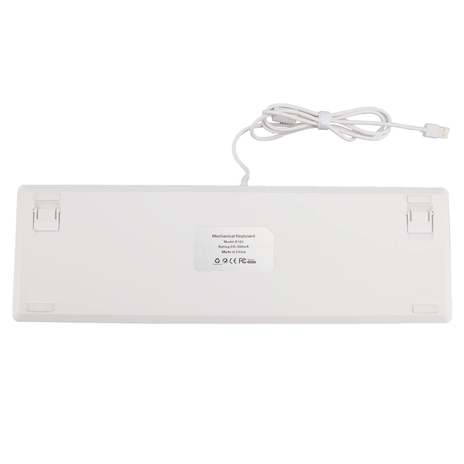 Mechanical Keyboard  
Model: K105  
Made in China  
CE FC