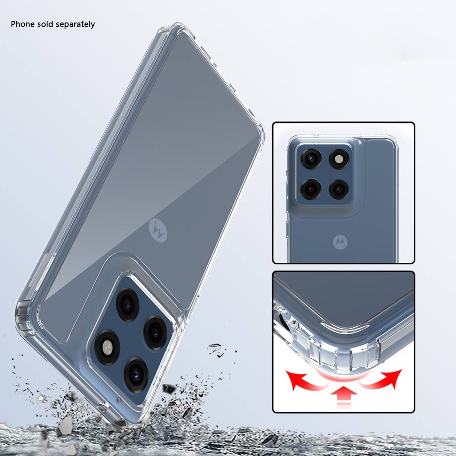 Phone sold separately.