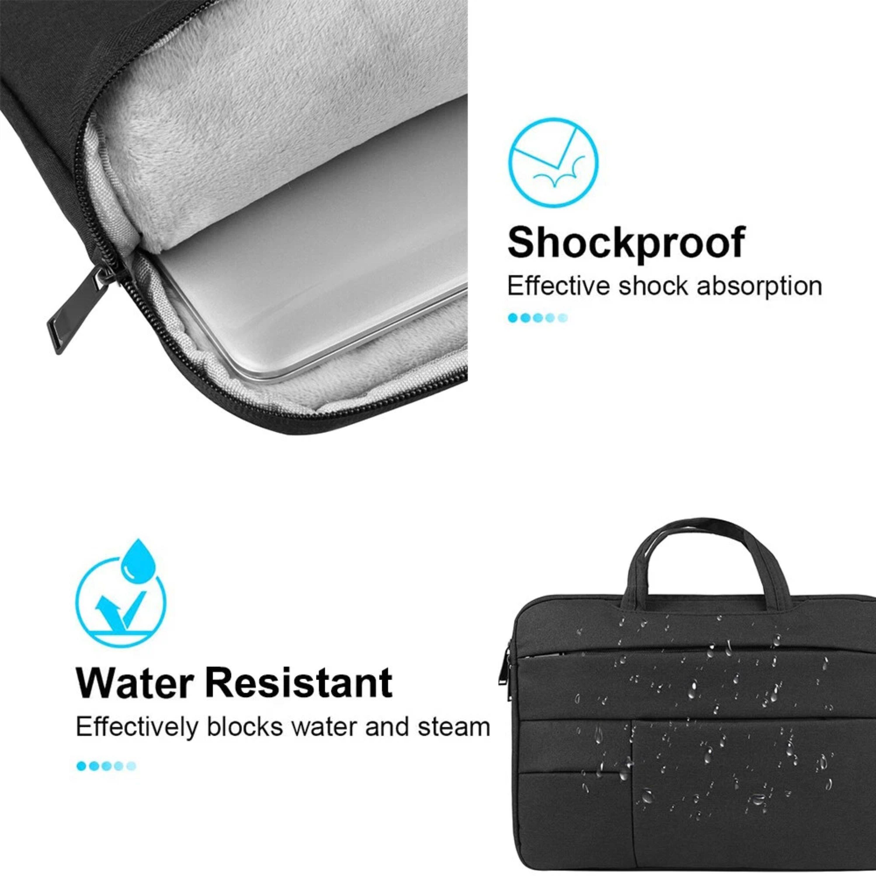 - Shockproof
  - Effective shock absorption

- Water Resistant
  - Effectively blocks water and steam