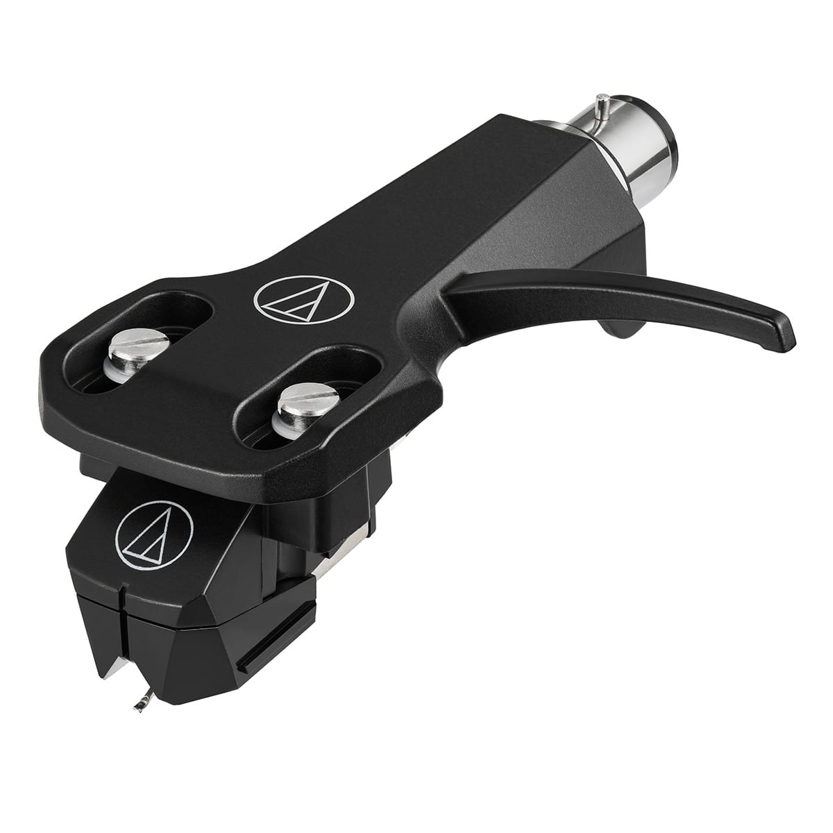 Audio-Technica - AT‑VM95E/BK Dual Moving Magnet Cartridge & Headshell - Black