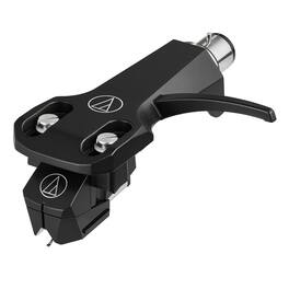 Audio-Technica - AT‑VM95E/BK Dual Moving Magnet Cartridge & Headshell - Black