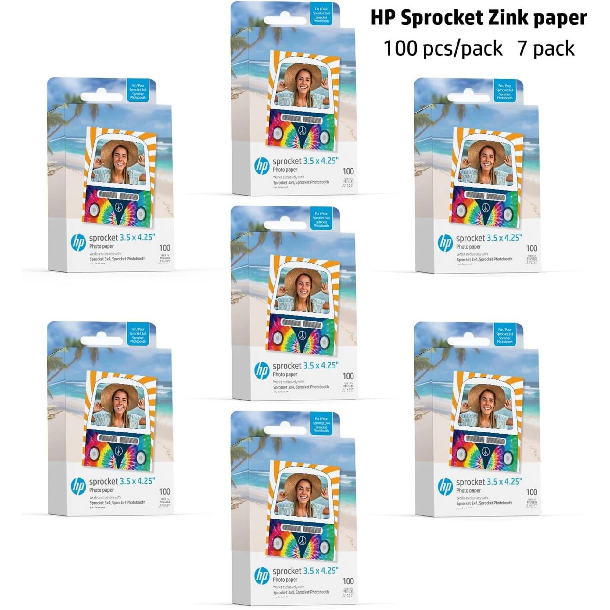 HP Sprocket Zink paper  
100 pcs/pack  
7 pack  

sprocket 3.5 x 4.25"  
Photo paper  

HP Sprocket Zink paper  
100 pcs/pack  
7 pack  

sprocket 3.5 x 4.25"  
Photo paper  

HP Sprocket Zink paper  
100 pcs/pack  
7 pack  

sprocket 3.5 x 4.25"  
Photo paper  

HP Sprocket Zink paper  
100 pcs/pack  
7 pack  

sprocket 3.5 x 4.25"  
Photo paper  

HP Sprocket Zink paper  
100 pcs/pack  
7 pack  

sprocket 3.5 x 4.25"  
Photo paper  

HP Sprocket Zink paper  
100 pcs/pack  
7 pack  

sprocket 3.5 x 4.25"  
Photo paper