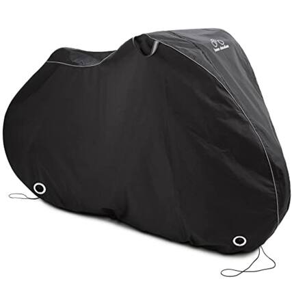 Front. Reds Spade - Bike Cover Waterproof Outdoor Indoor Bicycle Storage 1 3 Bikes Heavy Duty Ripstop 210d Tent Material - XXL - 3 Bikes.