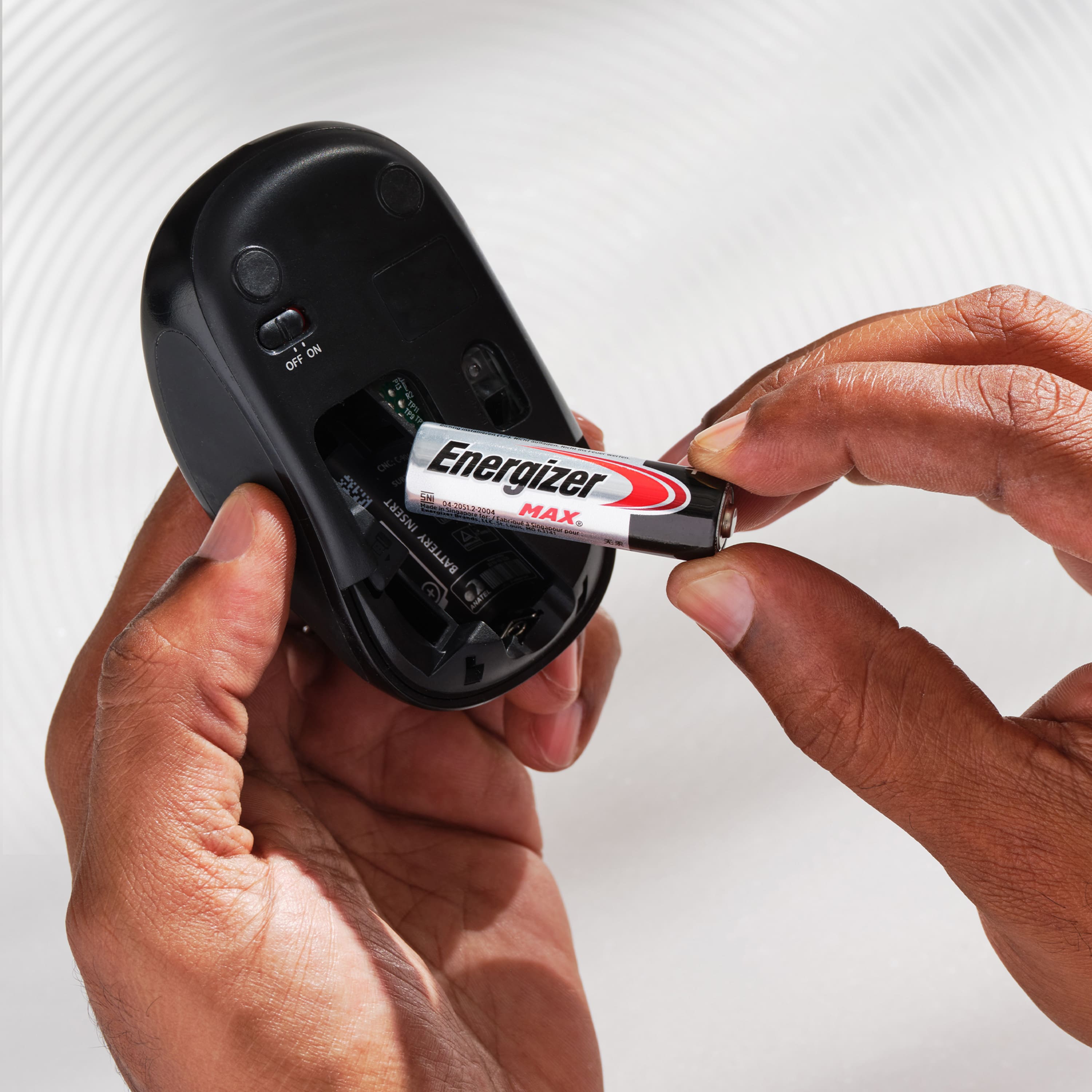 Alt View 15. Energizer - MAX AAA Batteries (8 Pack), Triple A Alkaline Batteries - Silver.