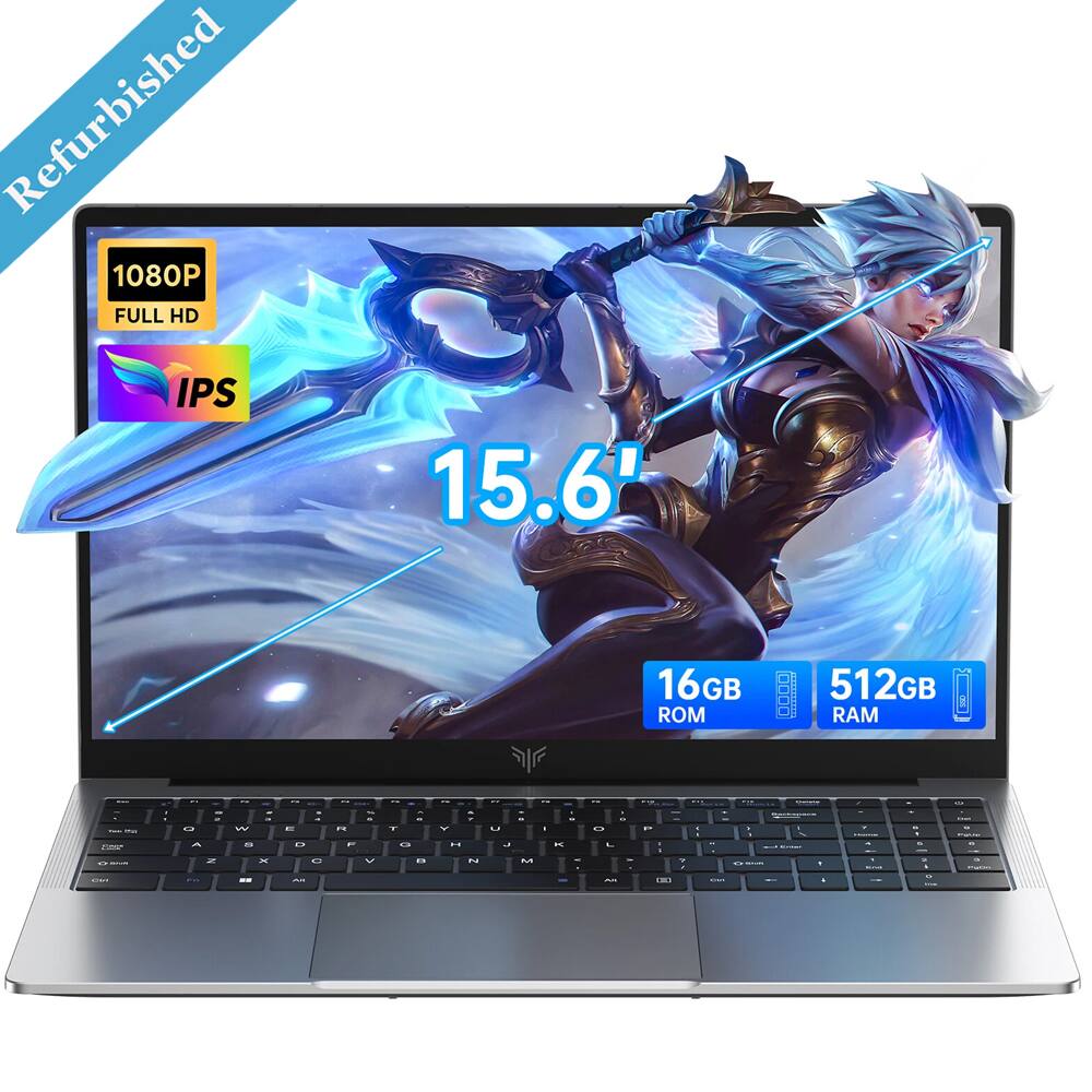 ACEMAGIC - Refurbished Excellent - TX15 - 15.6" Laptop - Intel 12th N150 (Up to 3.6GHz) 16GB RAM 512GB SSD Windows 11 pro WIFI5 BT5 Notebook - Gray