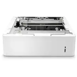 HP - LaserJet L0H17A 550-Sheet Paper Tray Feeder - White