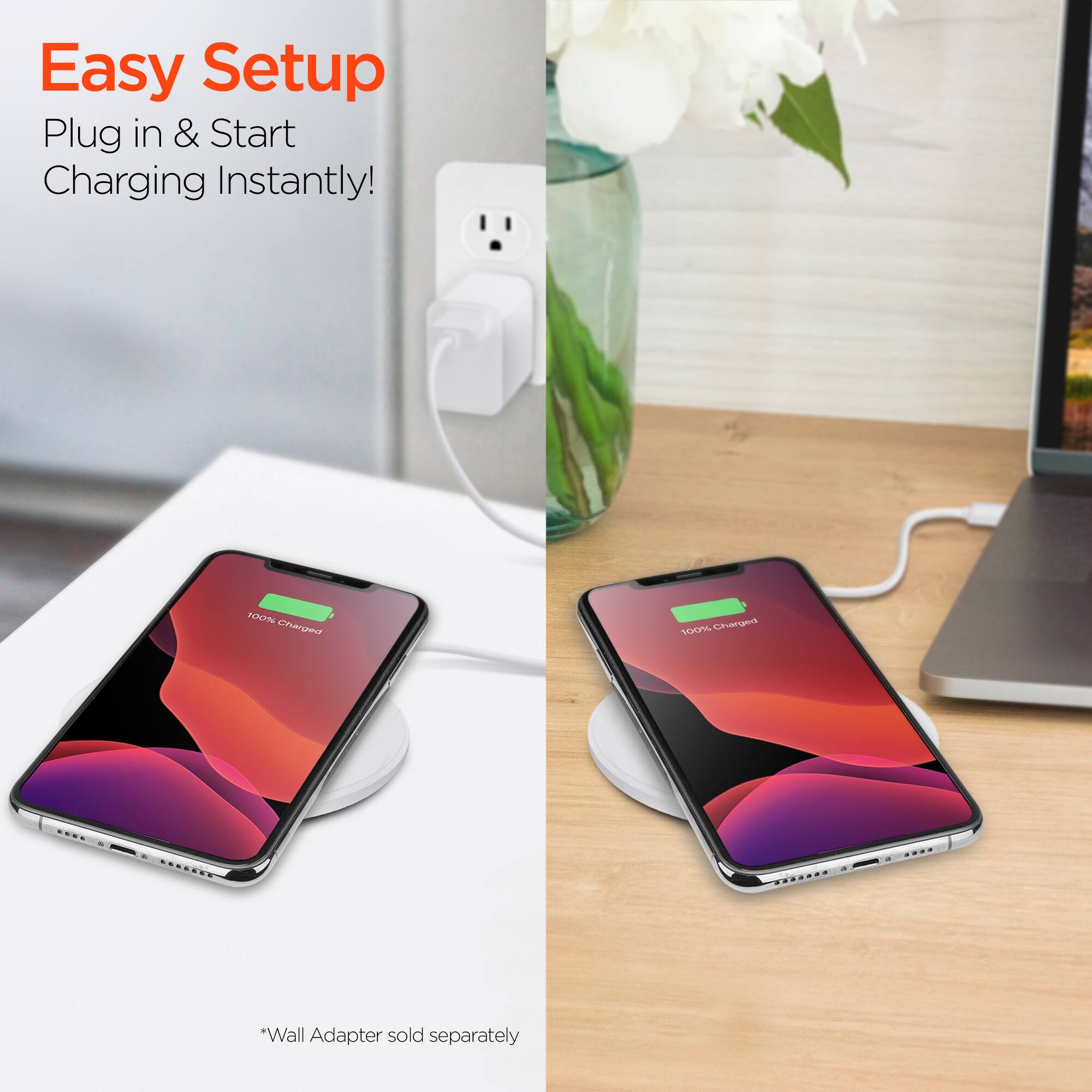 Easy Setup  
Plug in & Start Charging Instantly!  

TAU Charedi 1L charger  

*Wall Adapter sold separately