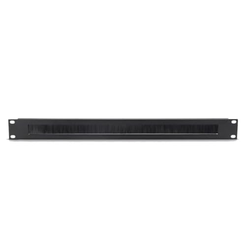 Alt View 5. On Stage Stands - 1U Rack Brush Panel On-Stage Stands - Black.