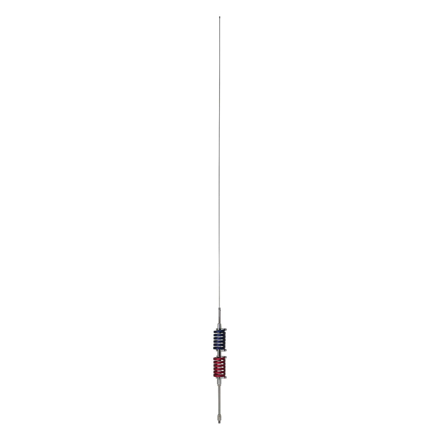 Alt View 1. Browning - Browning Br-94-rm Br-94 70.5-in. 15,000-watt Dual-flat-coils Cb Antenna With 6-in. Shaft, Anodized Red And Midnight Blue - Multicolored.