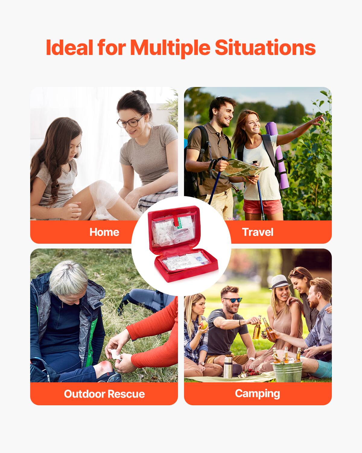 Ideal for Multiple Situations

- Home
- Travel
- Outdoor Rescue
- Camping