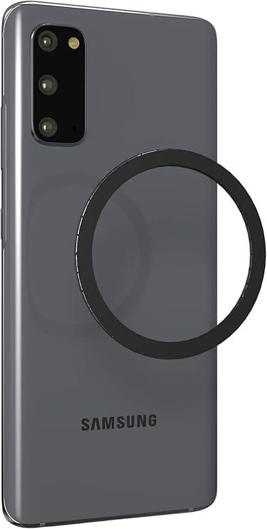 Left. mophie - Mophie Snap Adapter Add Magsafe To Any Devive - Black.