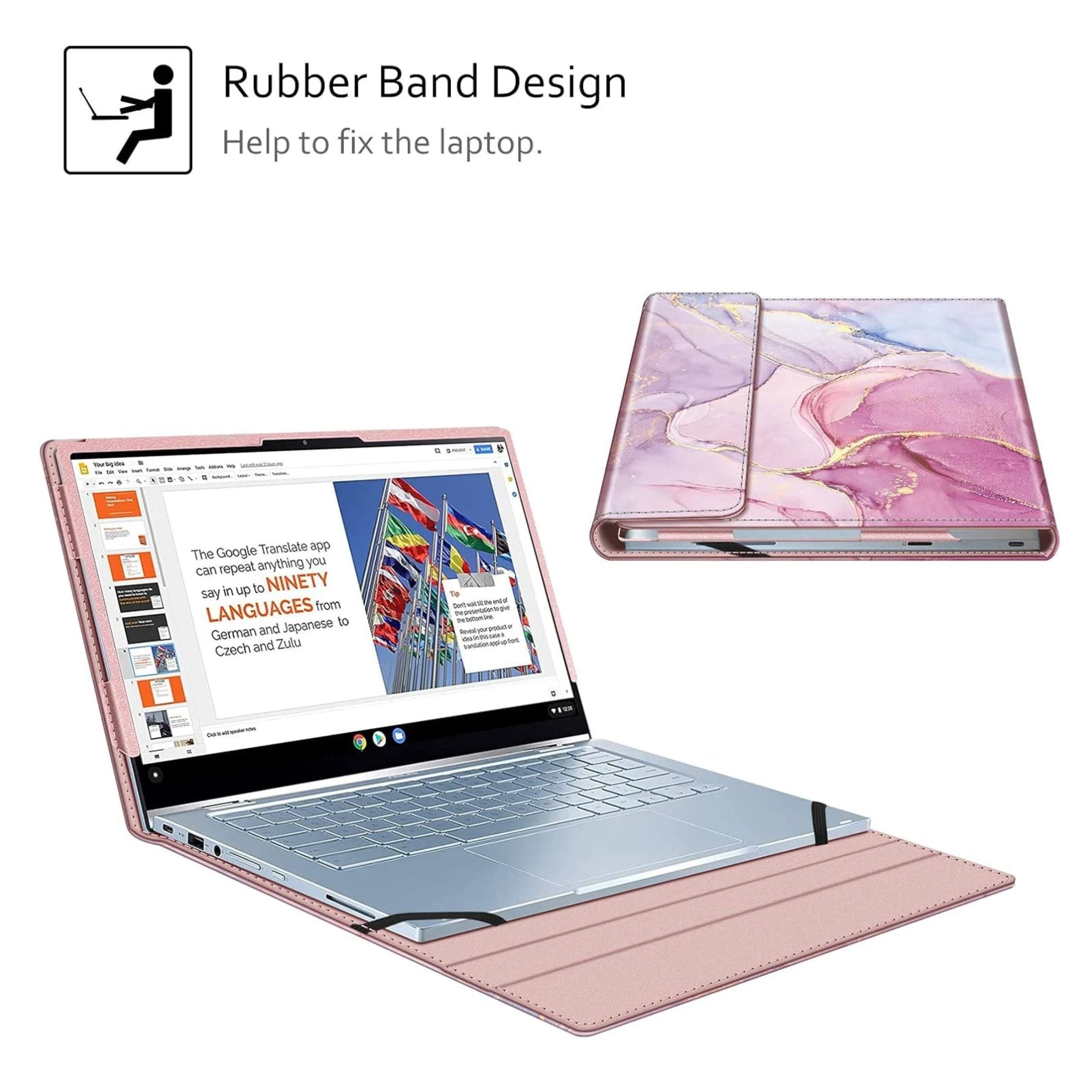 Rubber Band Design  
Help to fix the laptop.  

The Google Translate app can repeat anything you can say in up to NINETY LANGUAGES from German and Japanese to Czech and Zulu