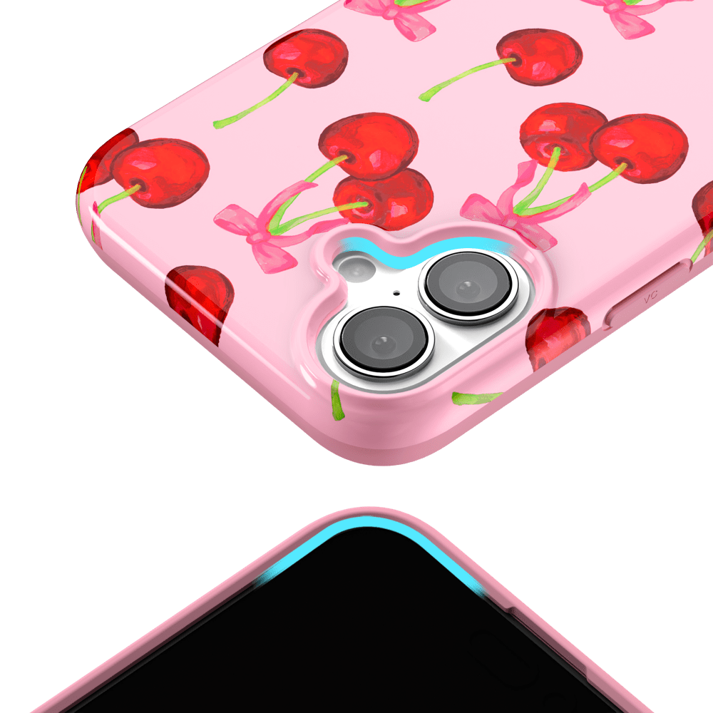 Alt View 4. VELVET CAVIAR - MagSafe Case for Apple iPhone 16 - Red Multicolor.