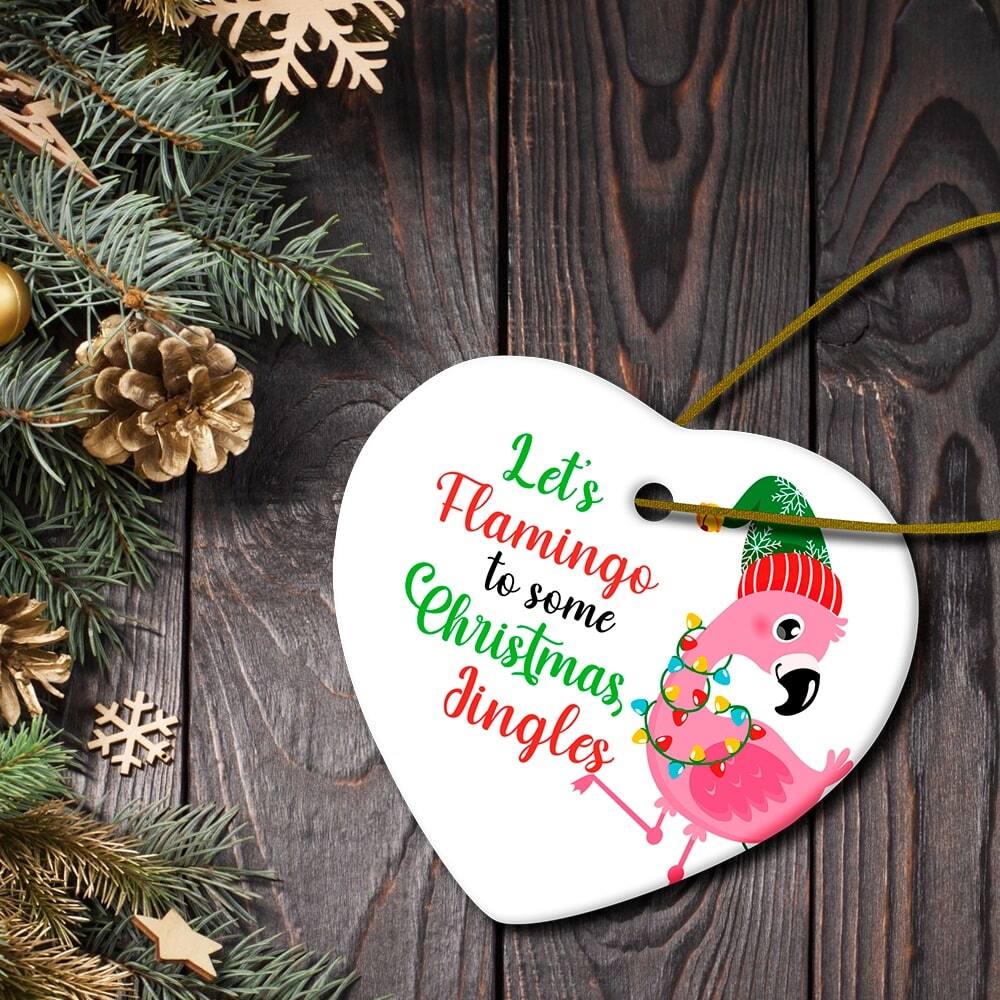 Let's Flamingo to some Christmas Jingles