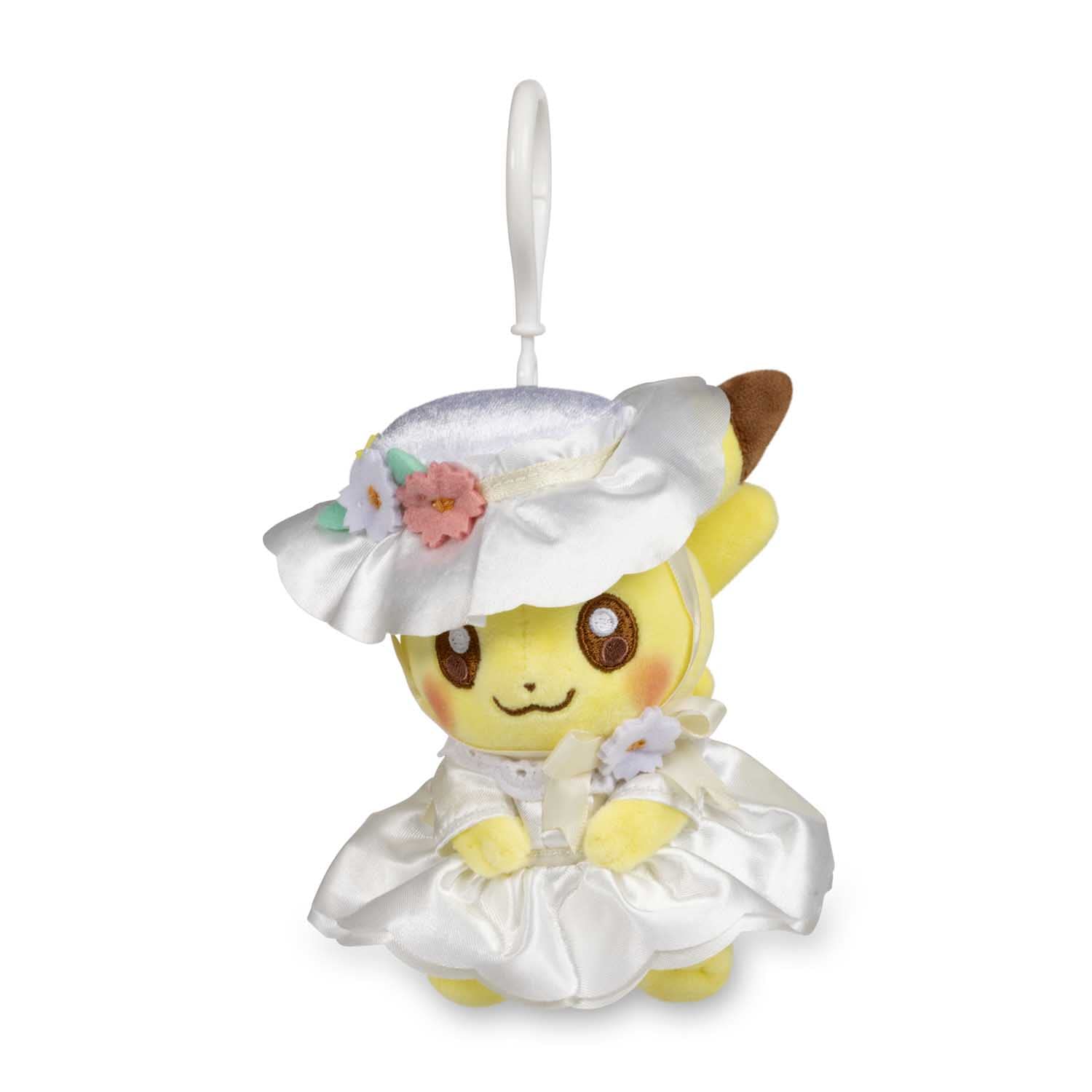 Alt View 3. Pokémon - Pokemon Center: Pikachu Happy Spring Plush Key Chain.