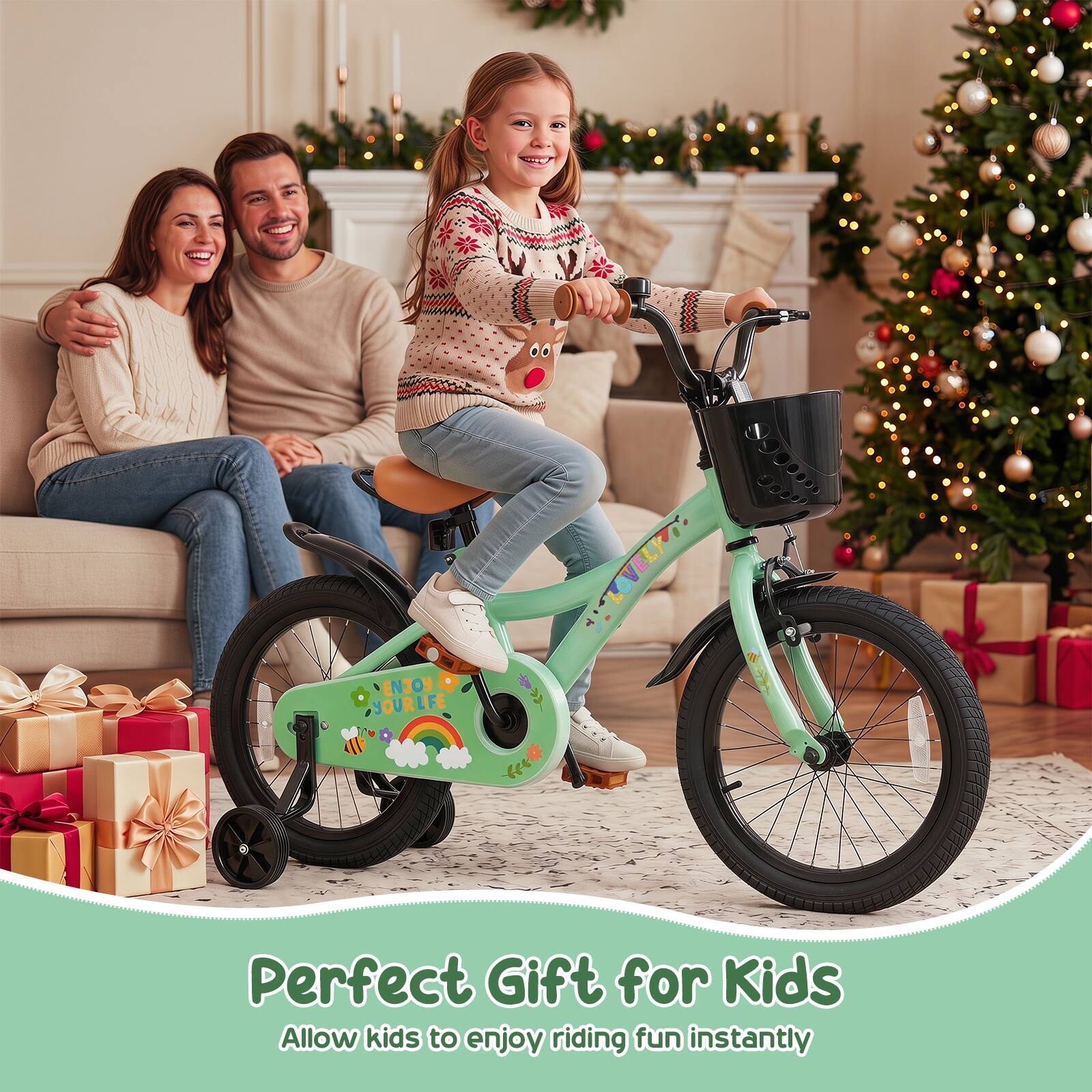 66
ENJOY YOUR LIFE

LOVELY
Perfect Gift for Kids
Allow kids to enjoy riding fun instantly