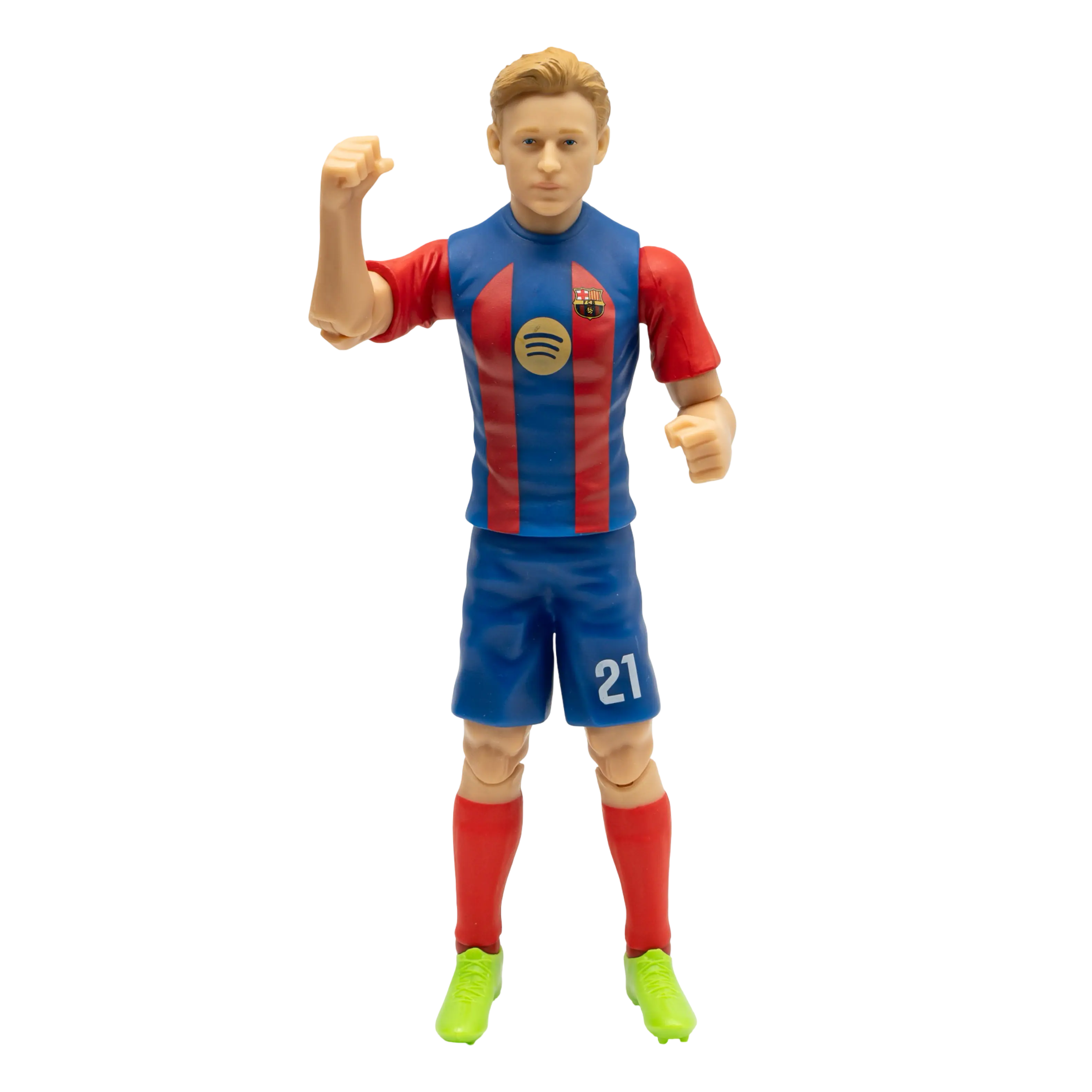 Alt View 9. Banbo Toys - Banbo Toys SOCKERS FC Barcelona Frenkie de Jong 8" Collectible Soccer Action Figure.