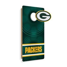 Fan Creations - Green Bay Packers Wall Hanging Cornhole Board - Multicolor