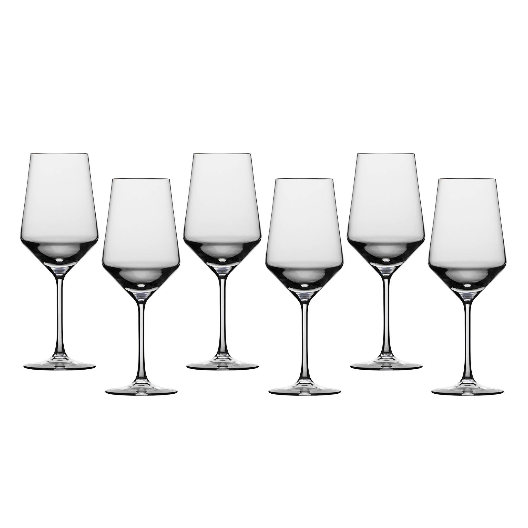 Front. Schott Zwiesel - Pure Tritan Crystal Cabernet Glass, 18.2 ounce, Set Of 6 - Transparent.