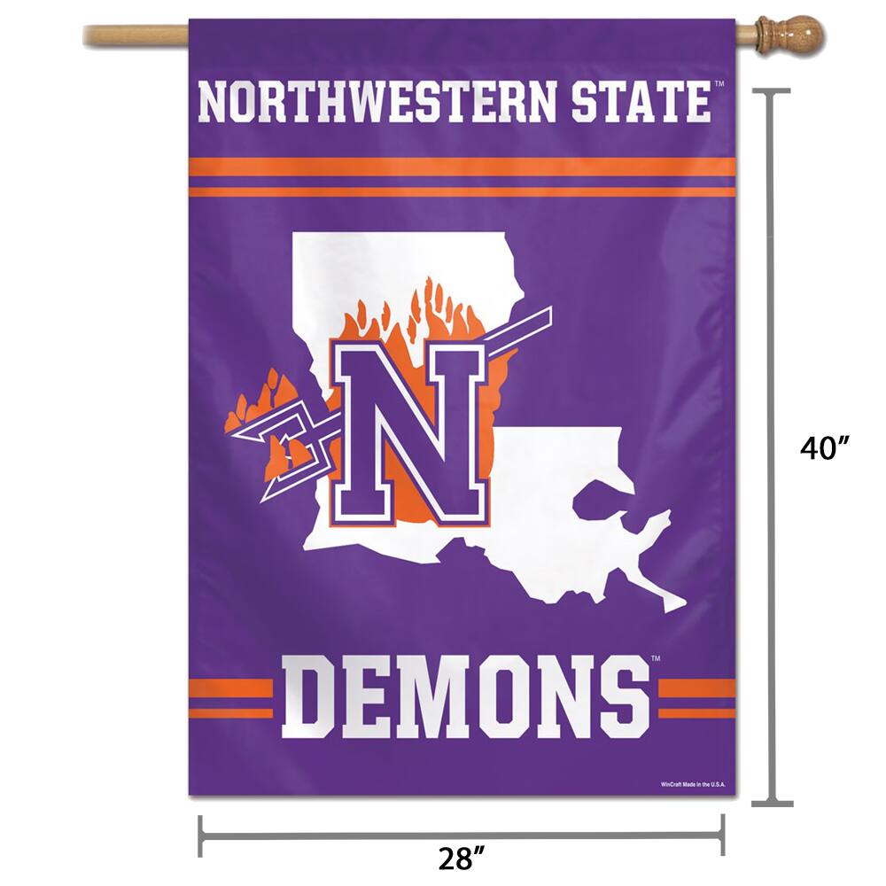 NORTHWESTERN STATE  
DEMONS  

40" x 28"