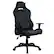 Front. Arozzi - Torretta Supersoft Upholstery Fabric Gaming Chair - Pure Black.