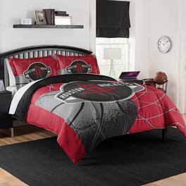 Sweet Home Collection - NBA Houston Rockets Comforter & Pillow Sham Set- Full/Queen - Multicolored