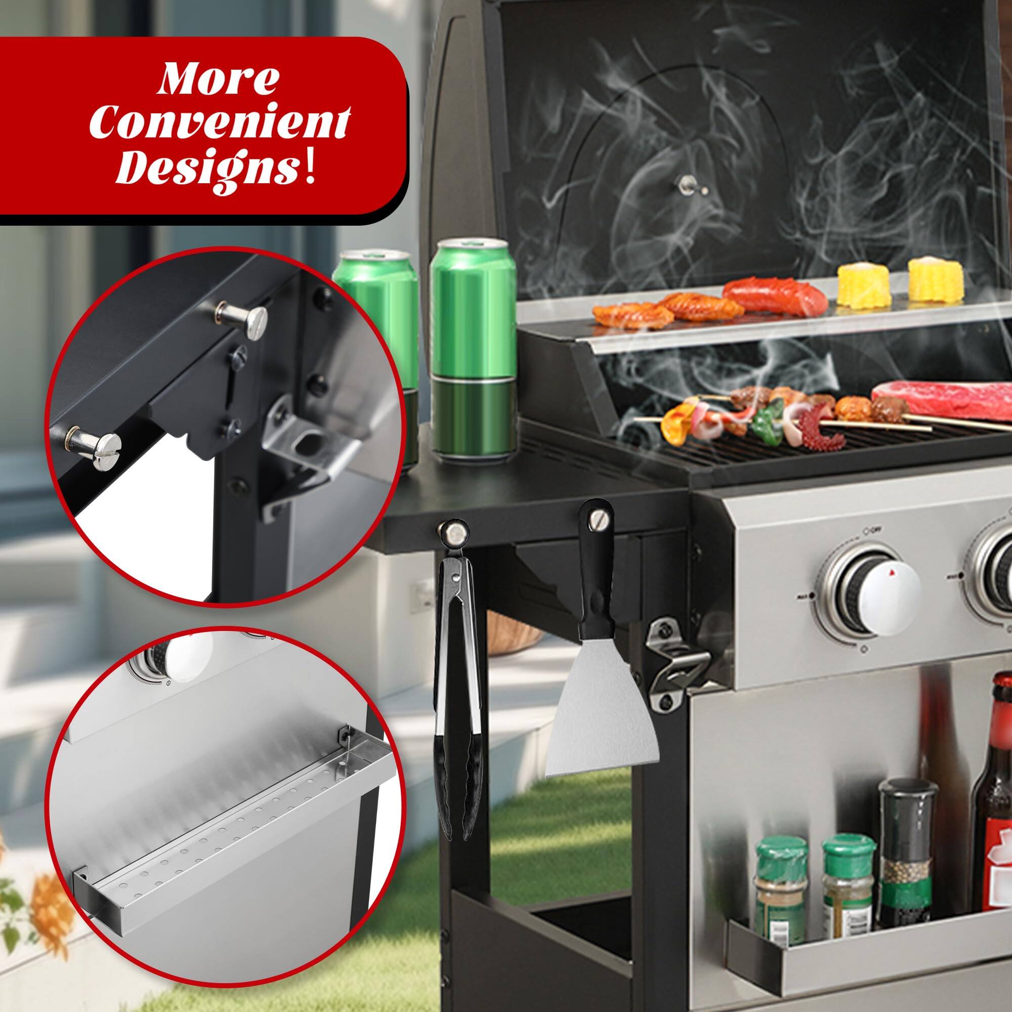 More Convenient Designs!