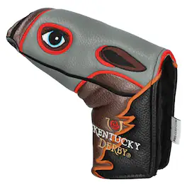 PRG - Kentucky Derby Horse Fully Loaded Blade Putter Cover - Brown