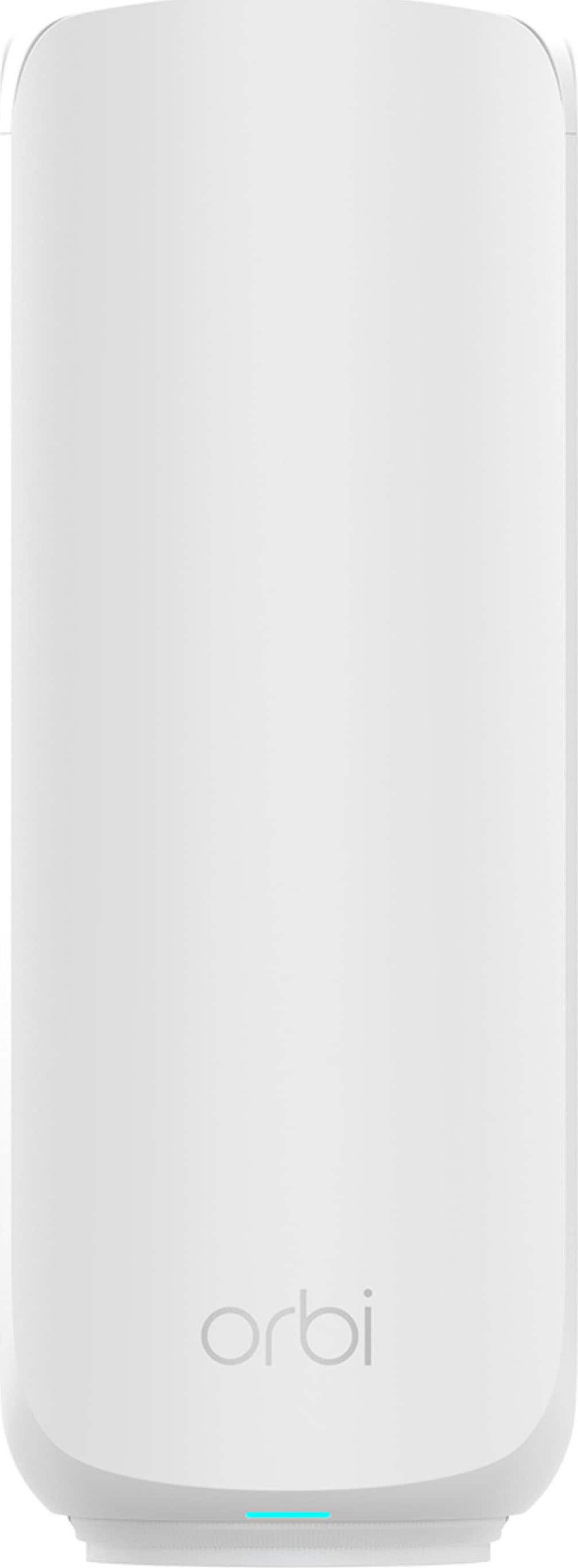 NETGEAR - Orbi 370 Series BE5000 Dual-Band Mesh Wi-Fi 7 Add-on Satellite (1-pack) - White