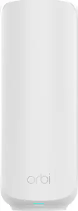 NETGEAR - Orbi 370 Series BE5000 Dual-Band Mesh Wi-Fi 7 Add-on Satellite (1-pack) - White