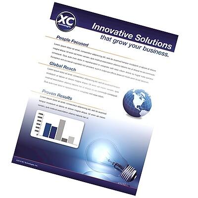 XC  
Innovative Solutions that grow your business.

People Focused  
- Exceptional customer service and support
- Tailored solutions to meet your specific needs
- Experienced team with a proven track record

Global Reach  
- Comprehensive global network
- Access to international markets
- Expertise in cross-border transactions

Proven Results  
- Track record of successful projects
- Data-driven approach to decision-making
- Continuous improvement and innovation

[Graph showing positive trends]

[Logo and contact information at the bottom]