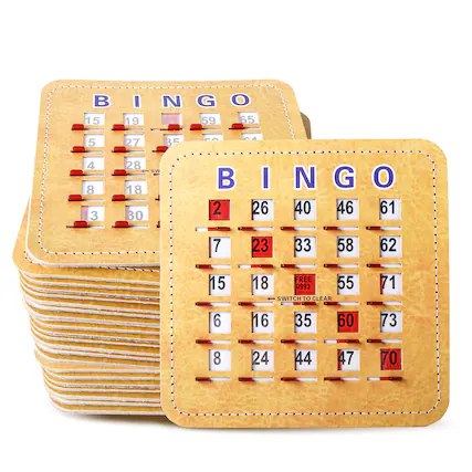 BINGO
I N G O
15 19 41 59 65
5 27 B5 4 8 3 28
18 80
Na
BINGO
I N G O
2 26 40 46 61
7 23 33 58 62
15 FREE 18 0993
55 SWITCH TO CLEAR
71 6 16 35 60 73
8 24 44 47 70
