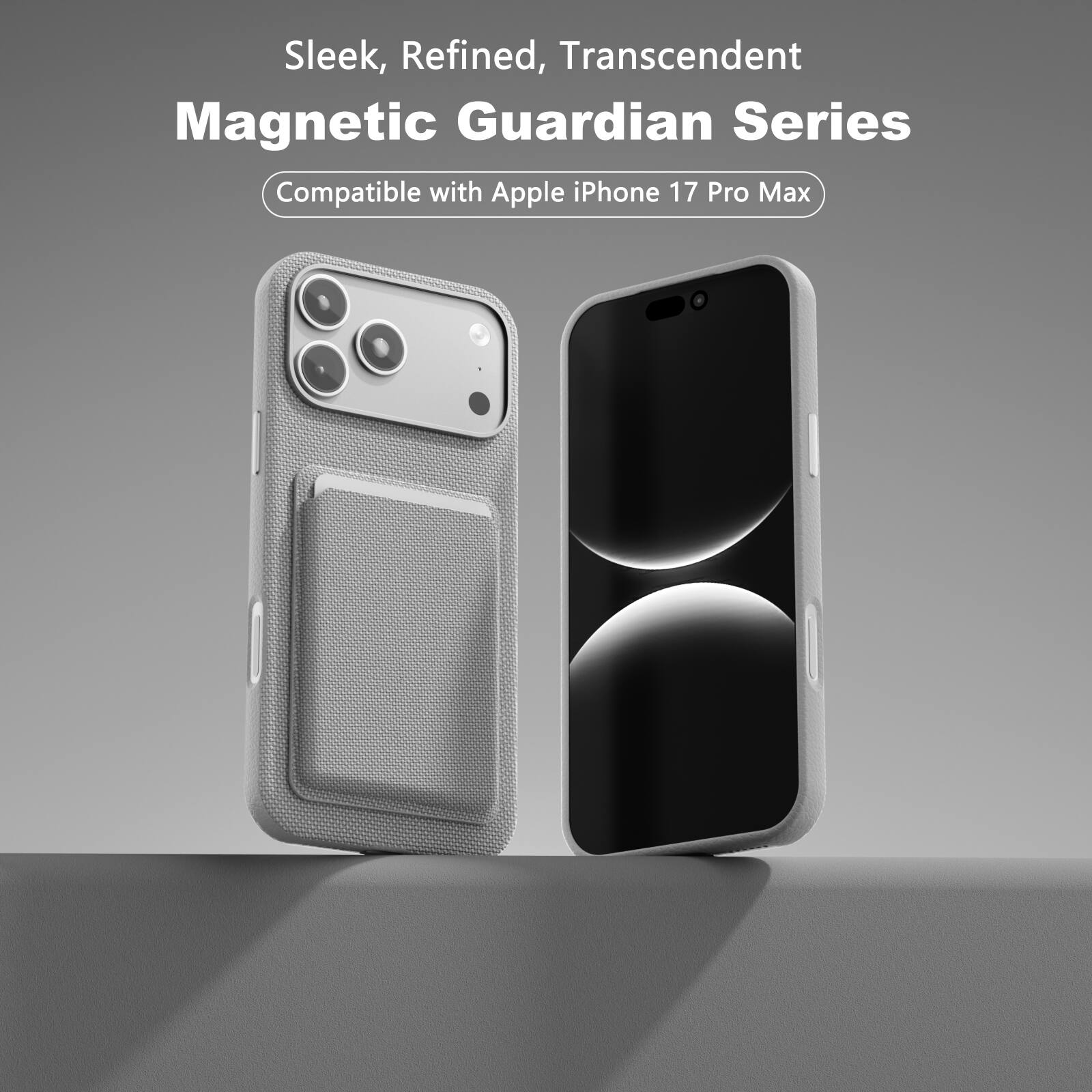 Sleek, Refined, Transcendent  
Magnetic Guardian Series  
Compatible with Apple iPhone 17 Pro Max