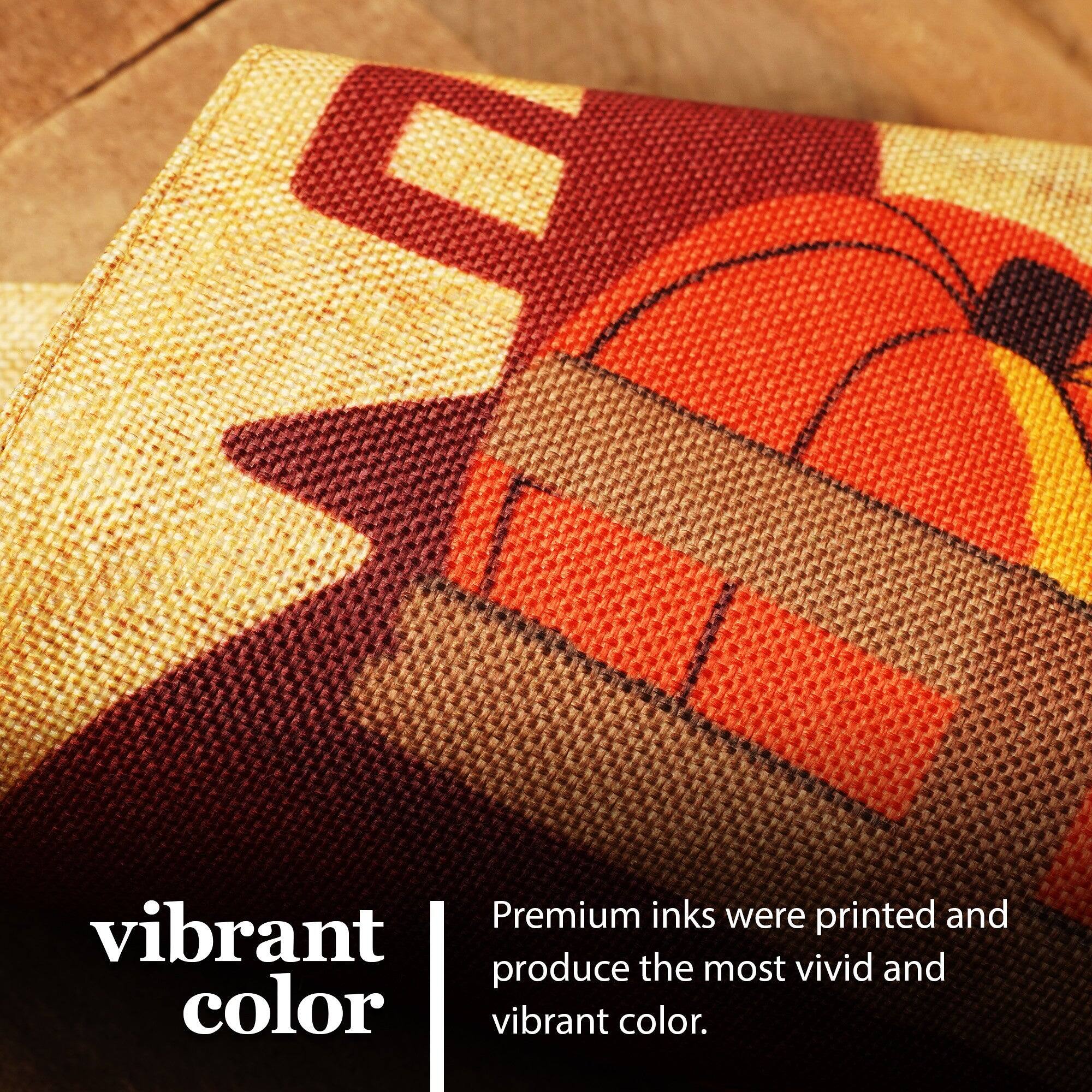 Premium inks were printed and produce the most vivid and vibrant color.