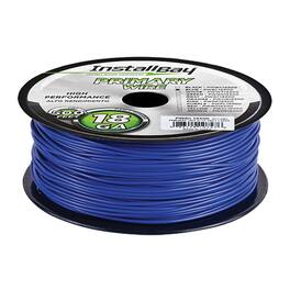 Install Bay - Pwbl18500 18-gauge All-copper Primary Wire, 500 Ft - Blue