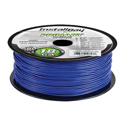 InstallBay
PRIMARY WIRE
HIGH PERFORMANCE
ALTO RENDIMIENTO
600 FEET
18 GA
BLACK - PWBL1800
WHITE - PWBL1800
GRAY - PWBL1800
PINK - PWBL1800
RED - PWBL1800
BROWN - PWBL1800