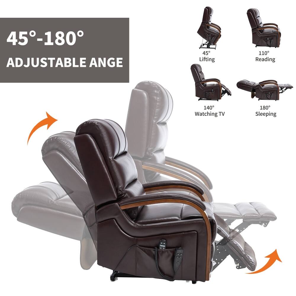 45°-180° ADJUSTABLE ANGLE

45° Lifting
110° Reading
140° Watching TV
180° Sleeping