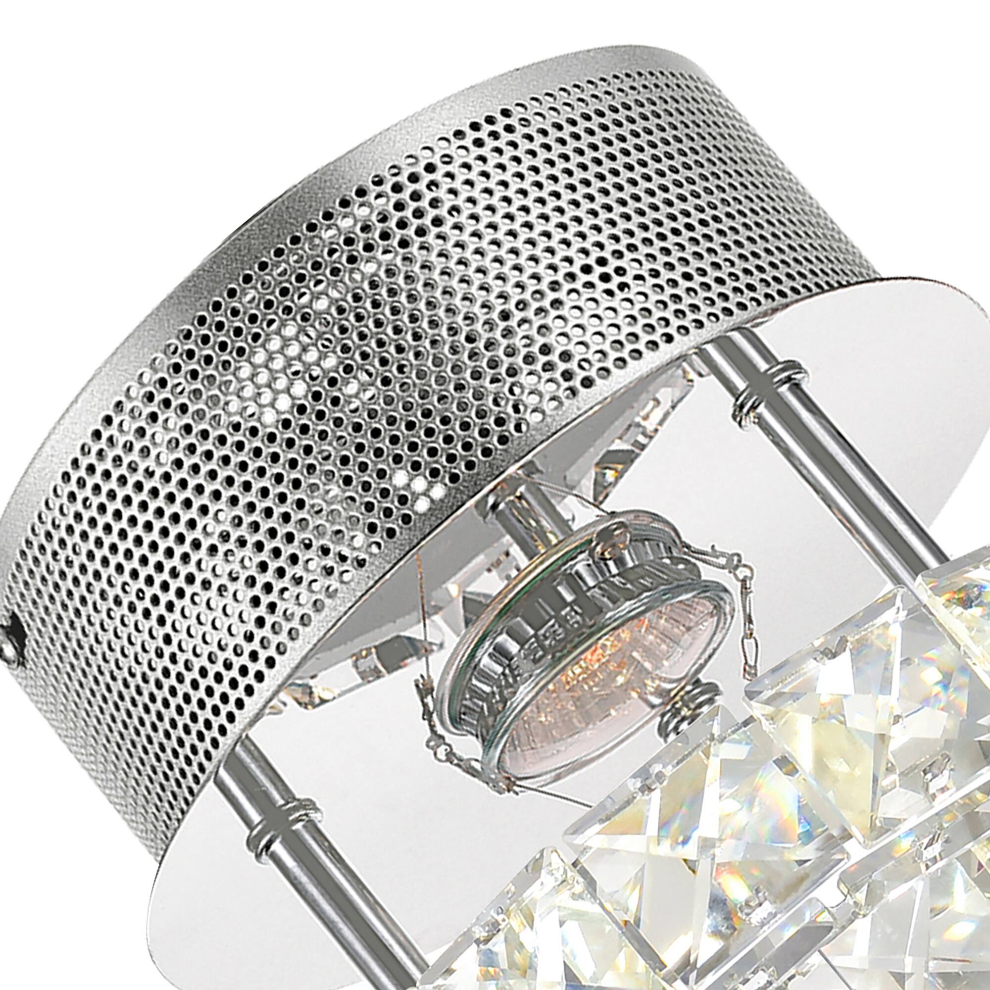 Back. CWI Lighting - Ring LED Flush Mount With Chrome Finish - Stainless Steel.