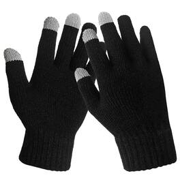 DirectDeals - Unisex Touch Screen Gloves Full - Black