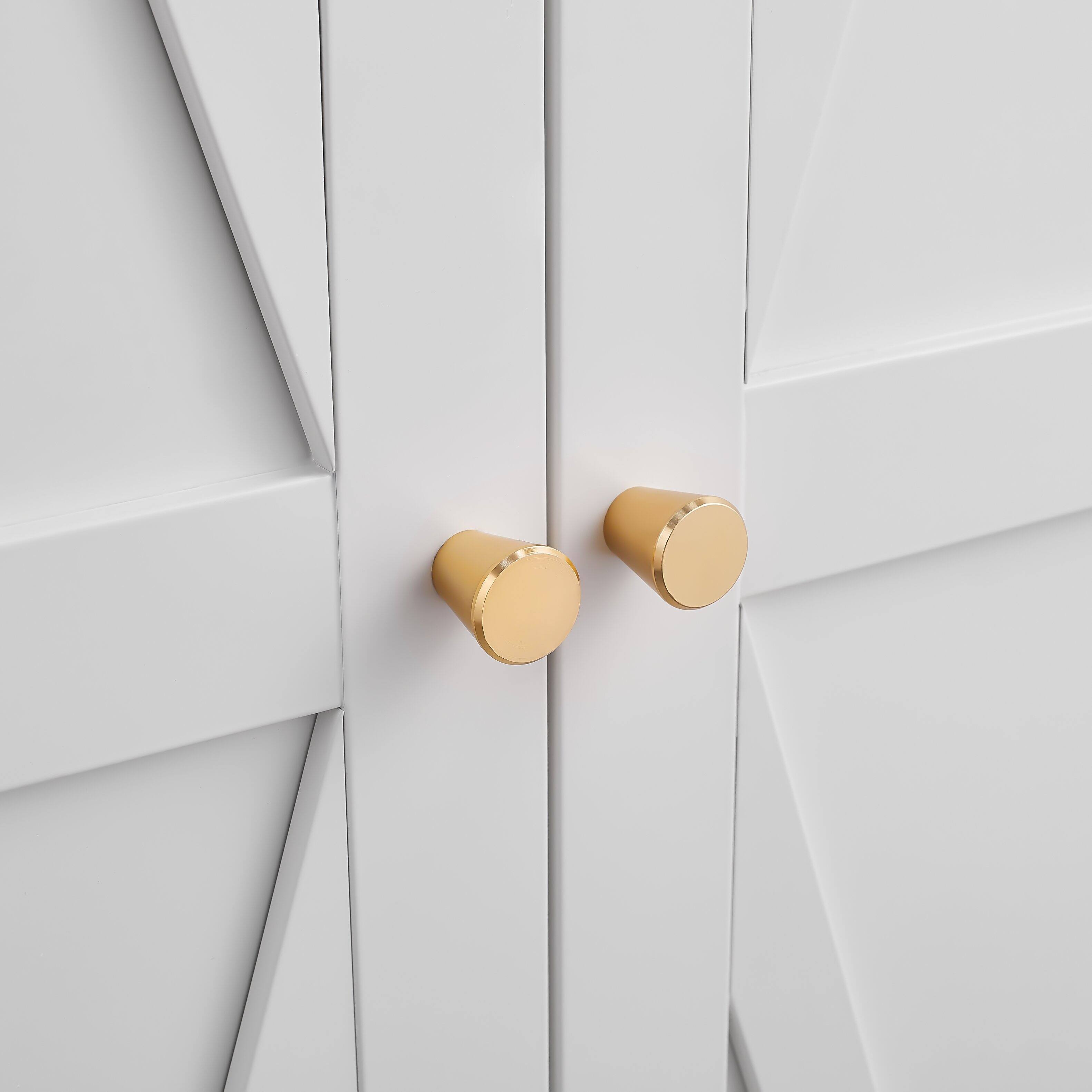 Alt View 1. GOODSILO - Adjustable Two-Door Tall Steel Storage Cabinet with Adjustable Shelves for Kitchen Pantry and Home Organization - White.