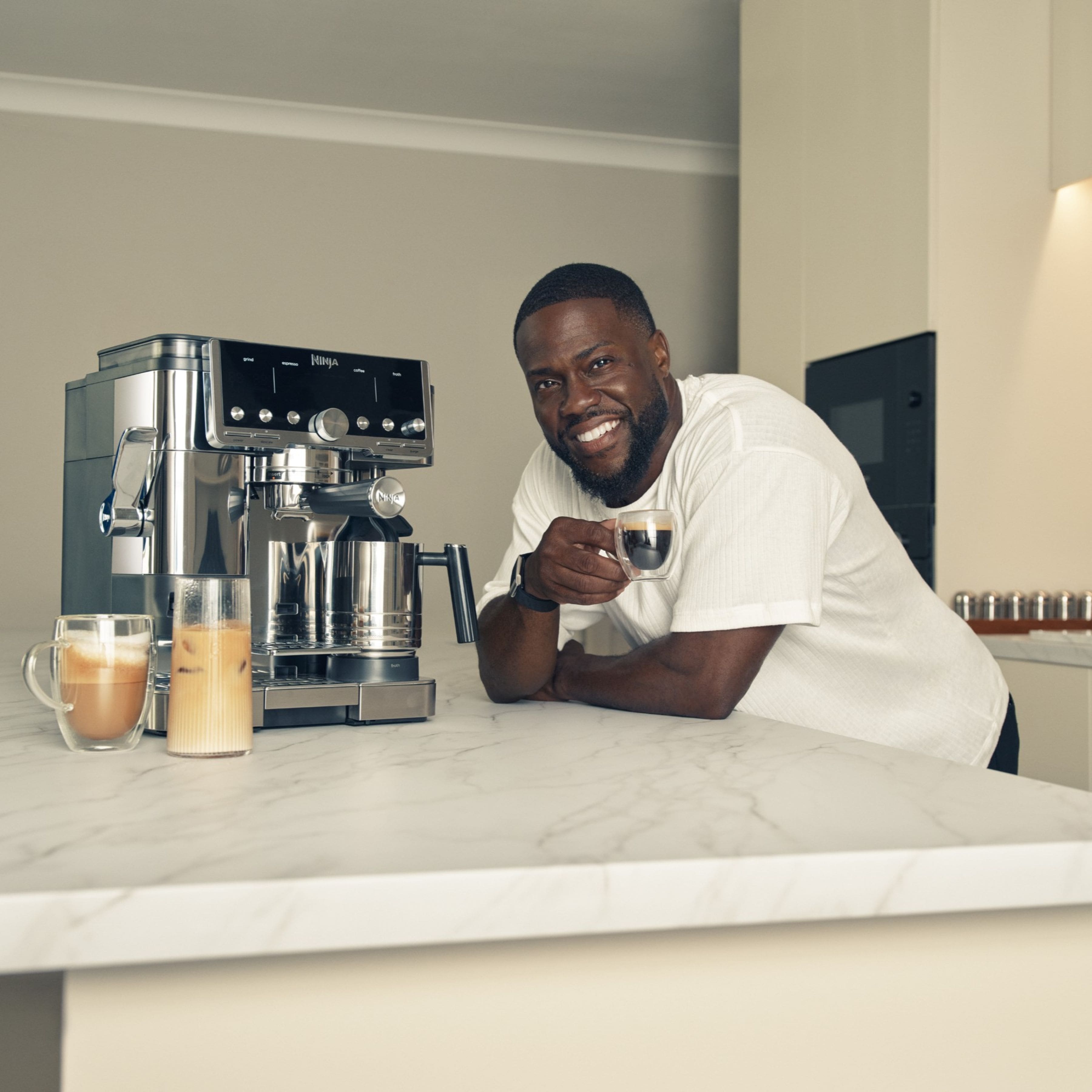 Ninja Luxe Café Pro Series 4 in 1 Espresso, Drip Coffee, Cold