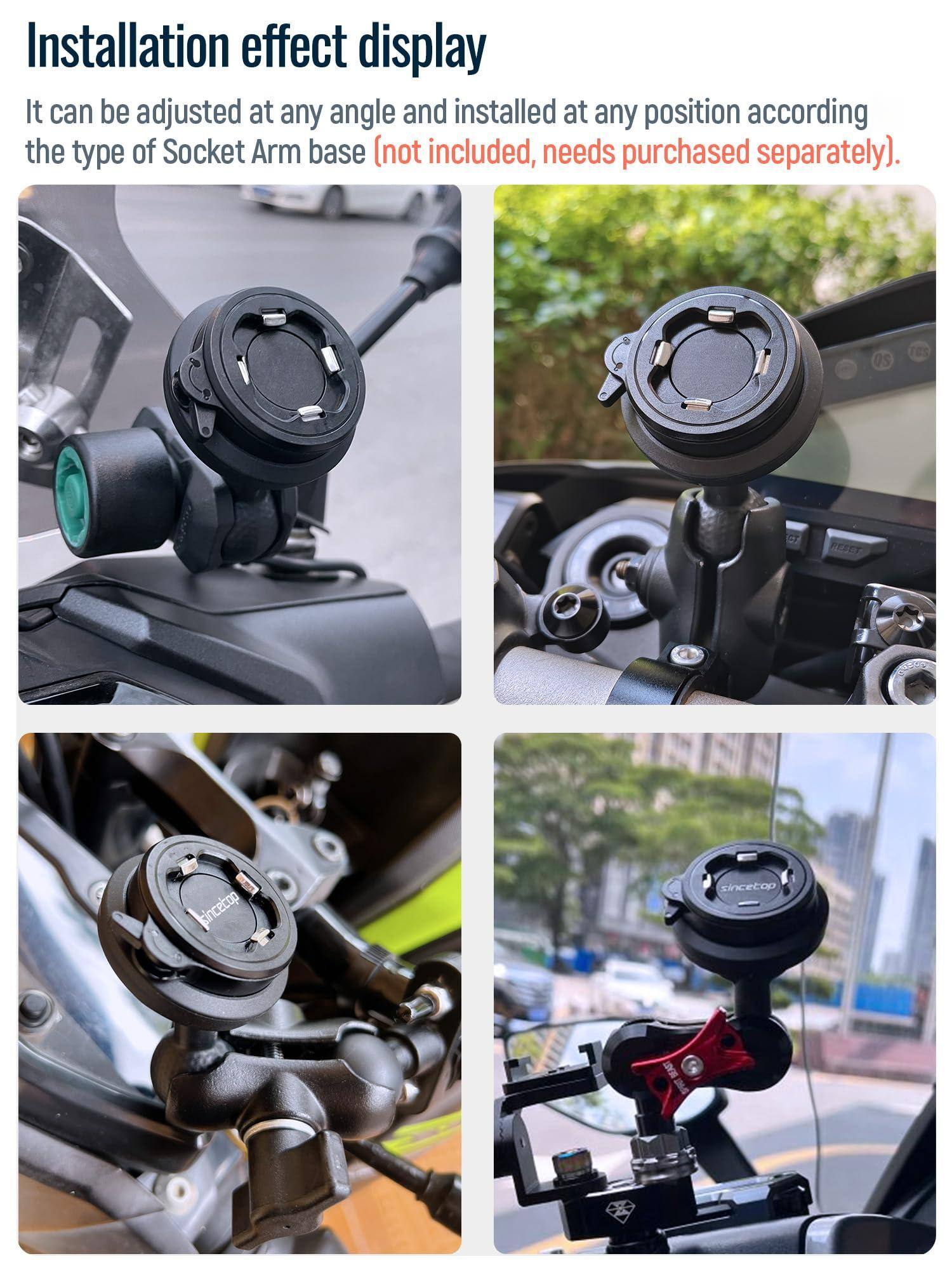 Installation effect display

It can be adjusted at any angle and installed at any position according to the type of Socket Arm base (not included, needs purchased separately).