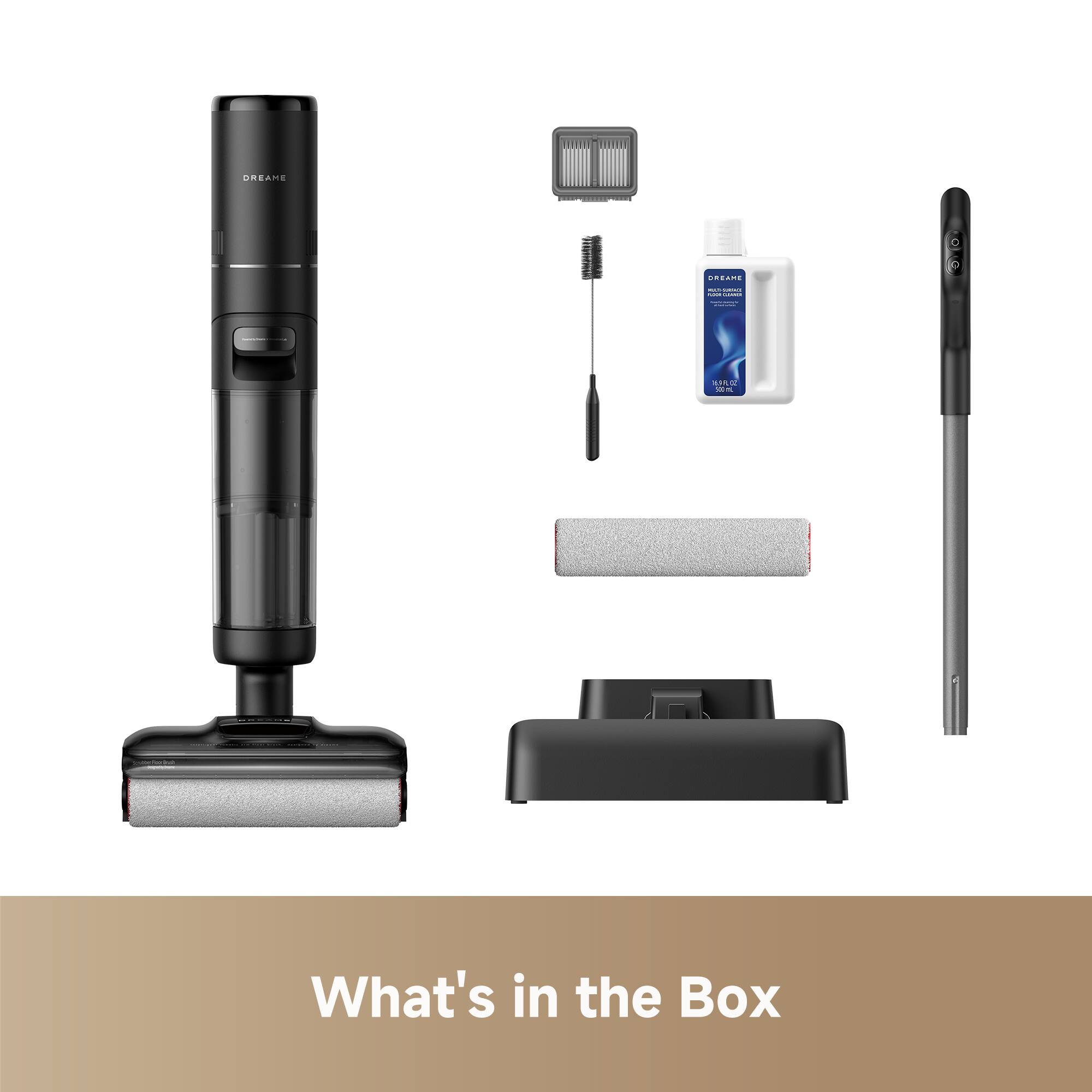 The text in the image is "What's in the Box."