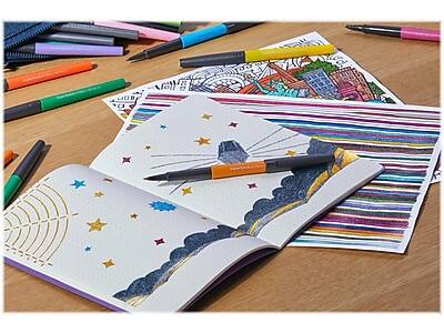 Alt View 2. Paper Mate -  Flair Felt Pens, Medium Point, 8/Pack  - Assorted Ink.